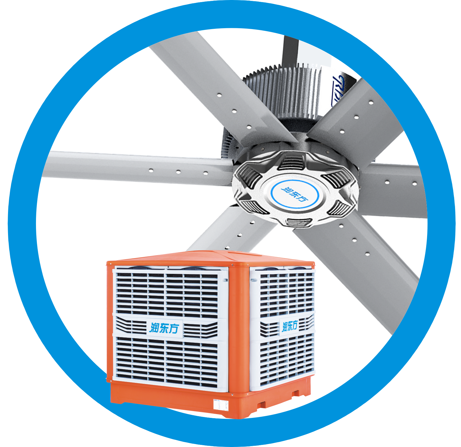Fan complementary industrial large fan